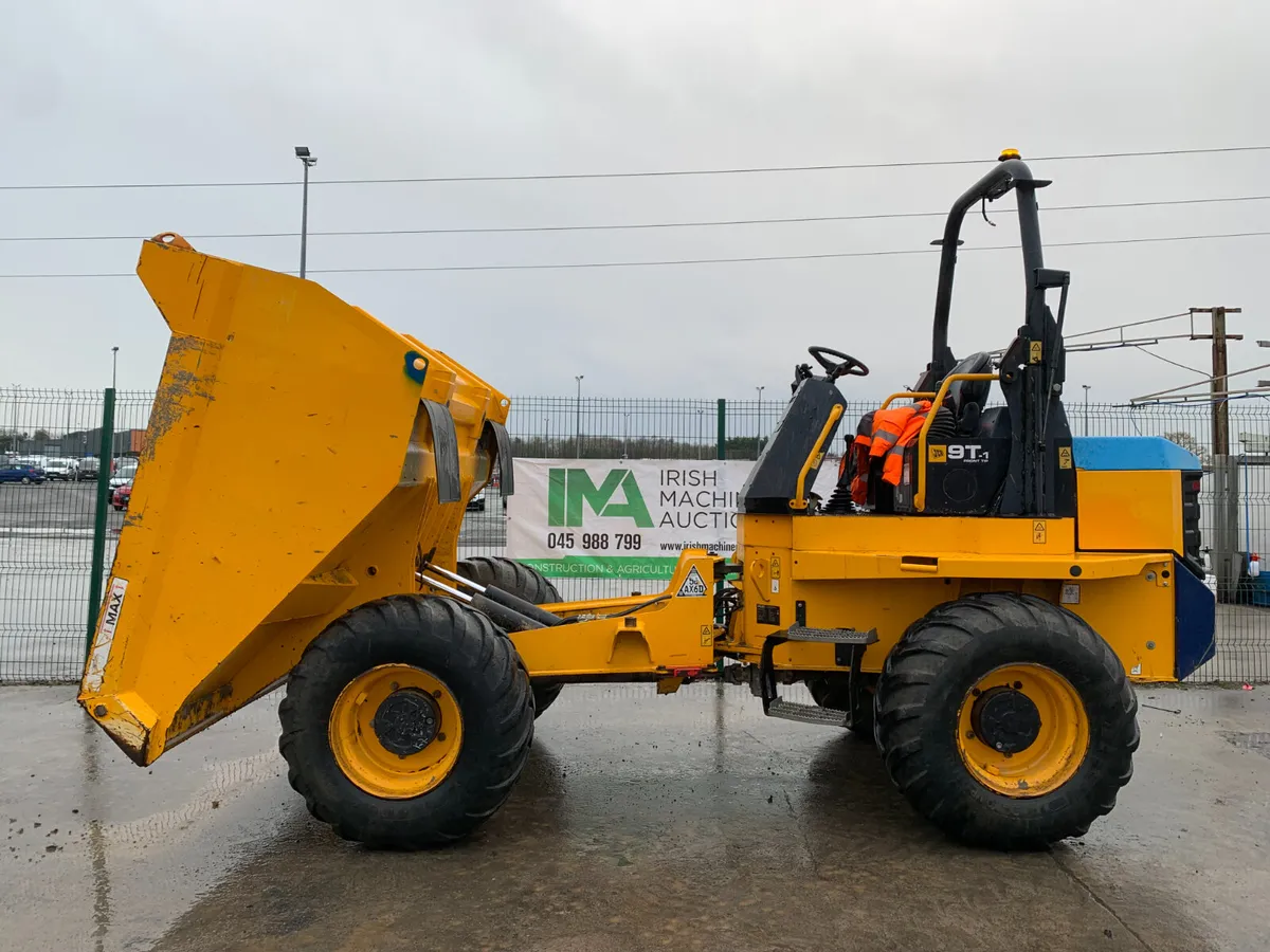 BID ONLINE NOW - 2019 JCB 9T STRAIGHT TIP DUMPER - Image 2