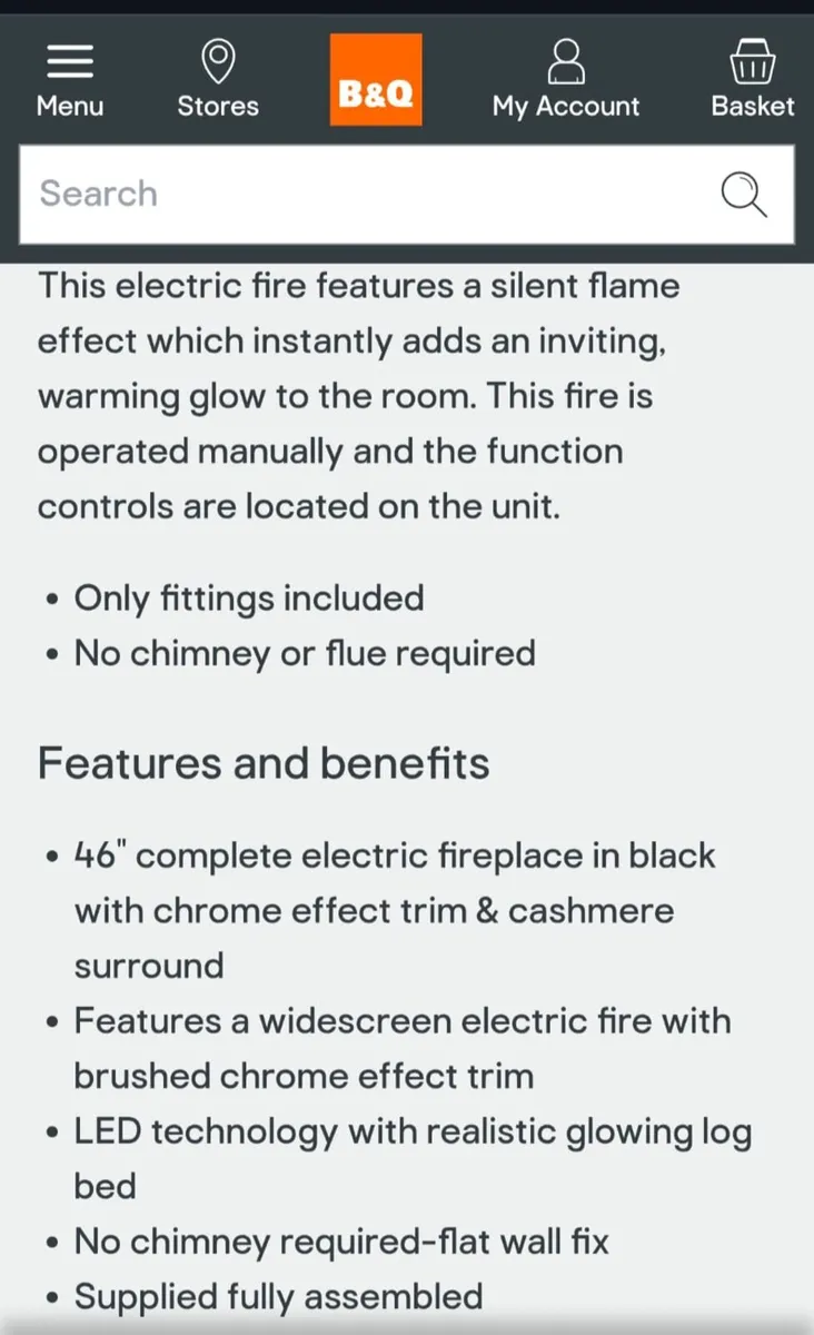 Electric fireplace - Image 2