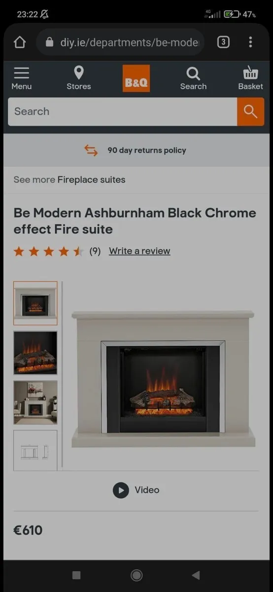 Electric fireplace - Image 1