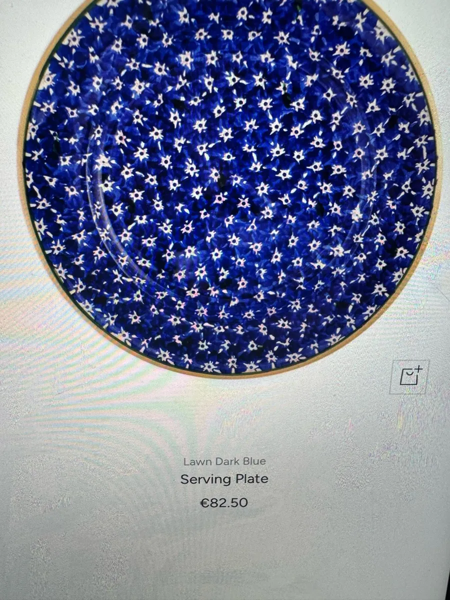 Nicholas Mosse Dark blue lawn dinner - Image 2