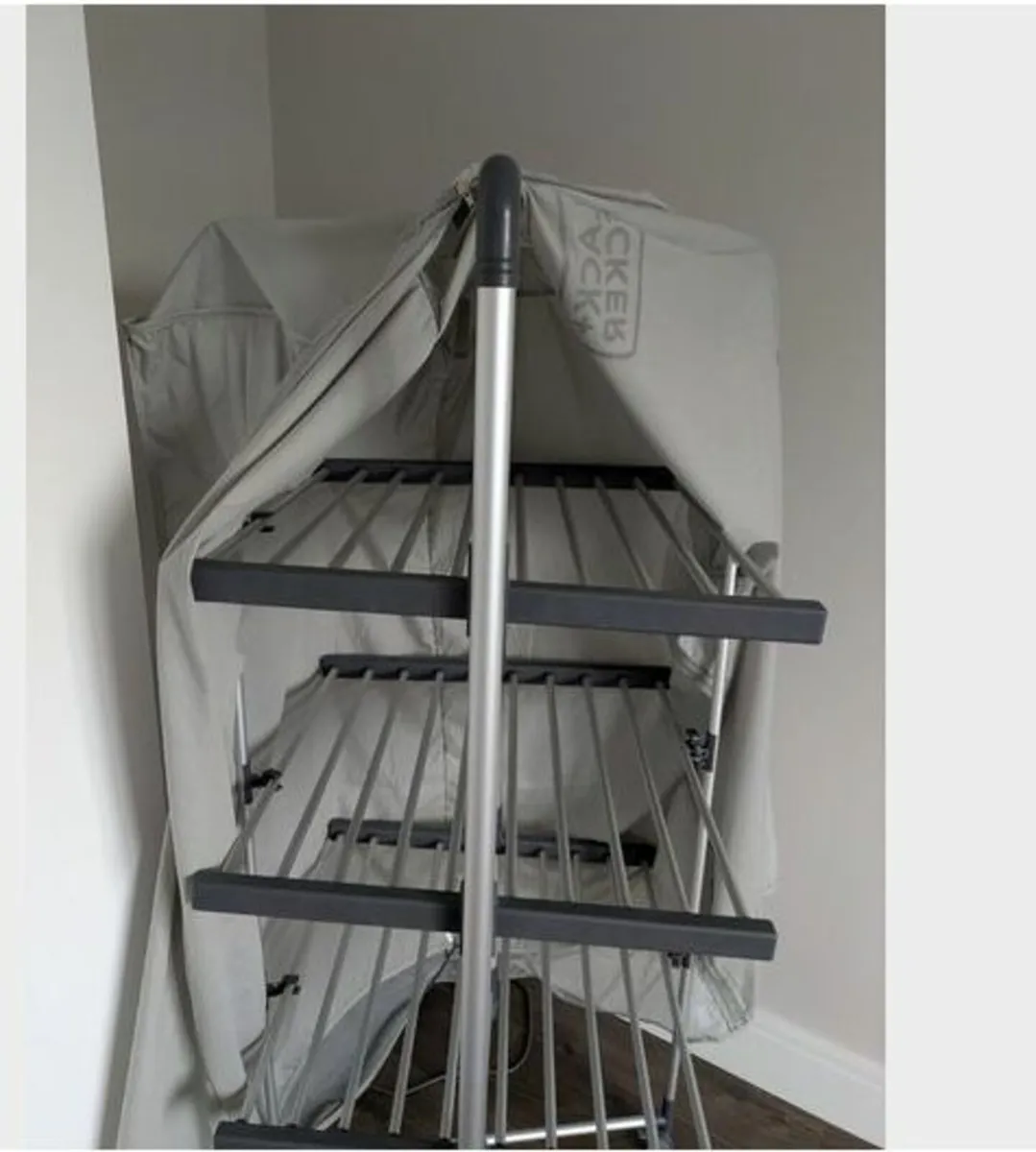 BLACK+DECKER Clothes Airer with Cover - Image 2