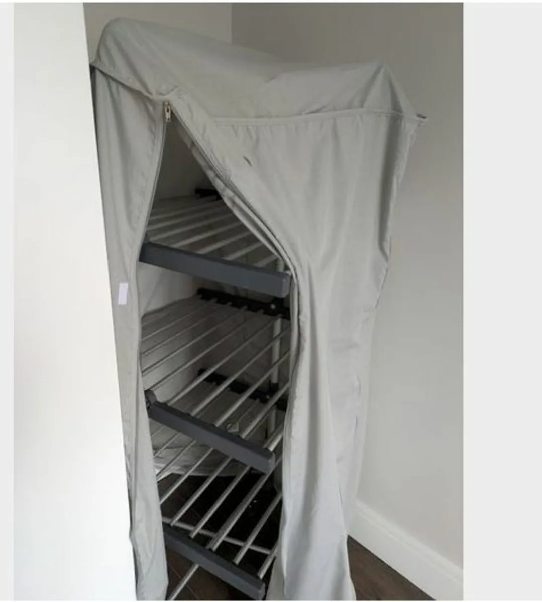 BLACK+DECKER Clothes Airer with Cover - Image 3