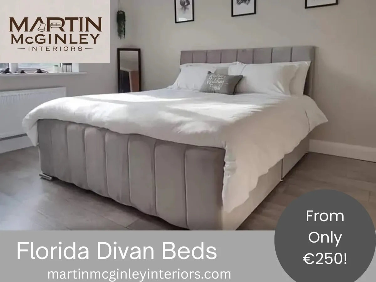 Florida Panel Divan Base Beds - Image 1