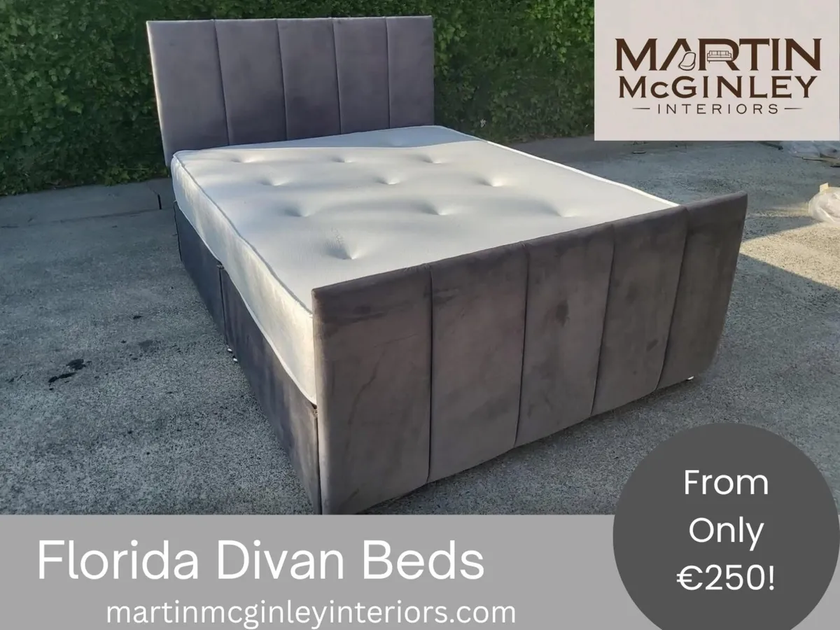 Florida Panel Divan Base Beds - Image 2