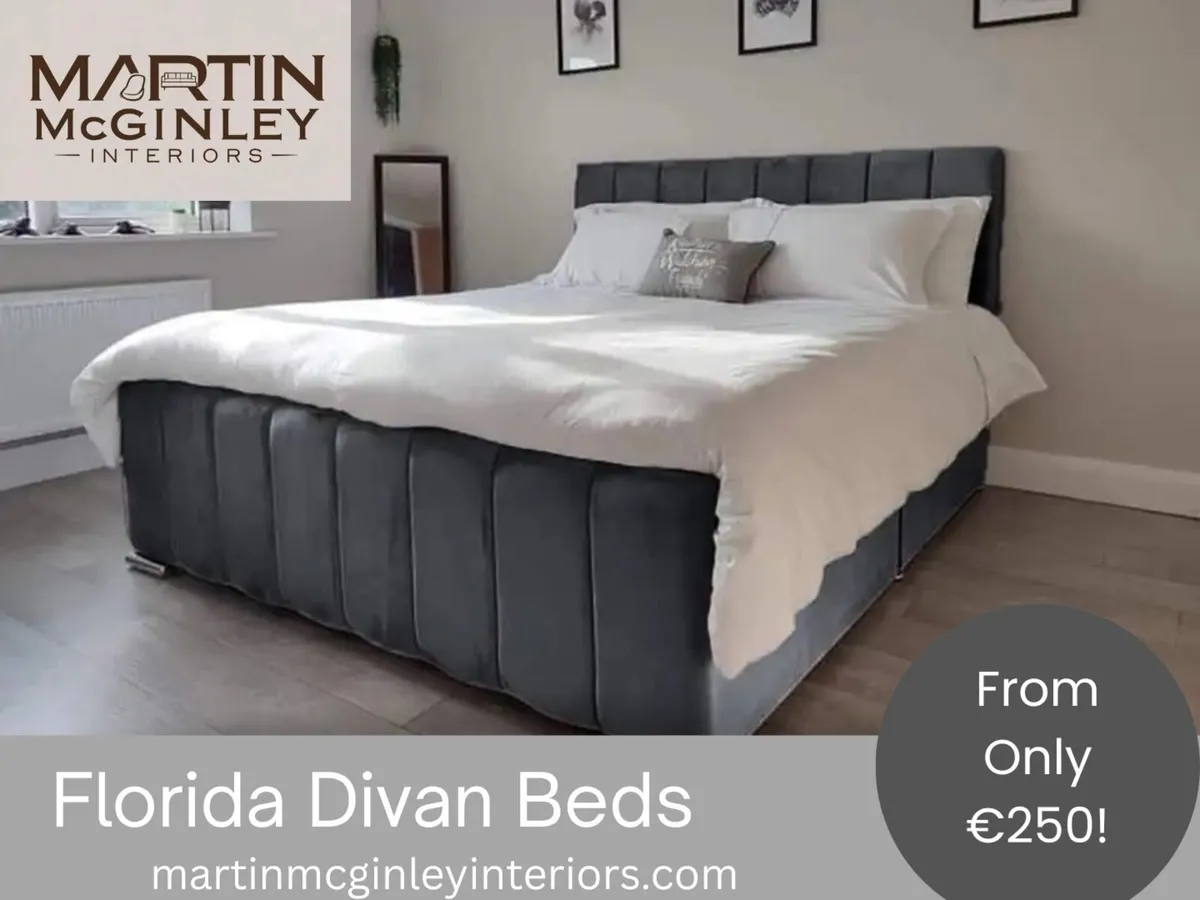 Florida Panel Divan Base Beds - Image 4