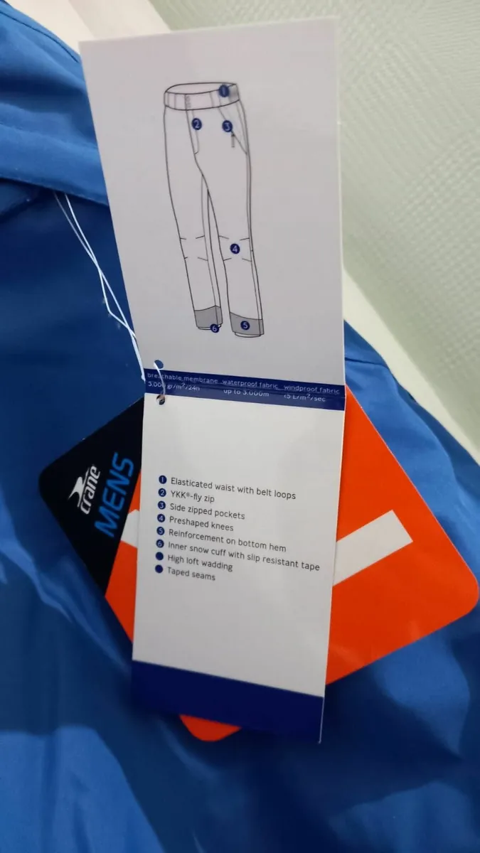 Ski Trousers NEW Mens XL - Image 4