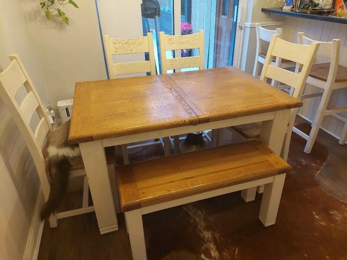 dining set solid wood - Image 3