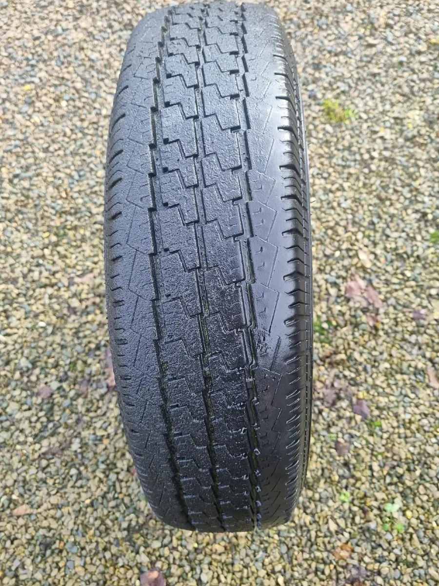 Tyre and Rim 165 R13 C Trailer - Image 1