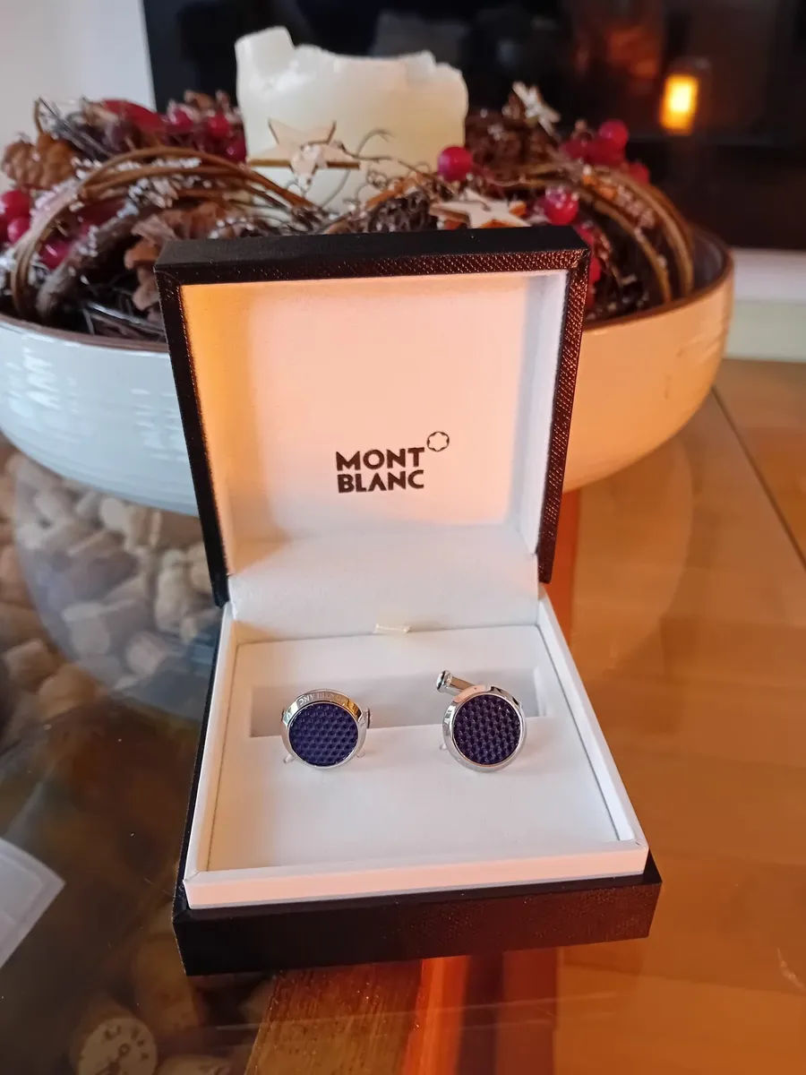 Mont Blanc Cuff Links -Ideal Christmas present.