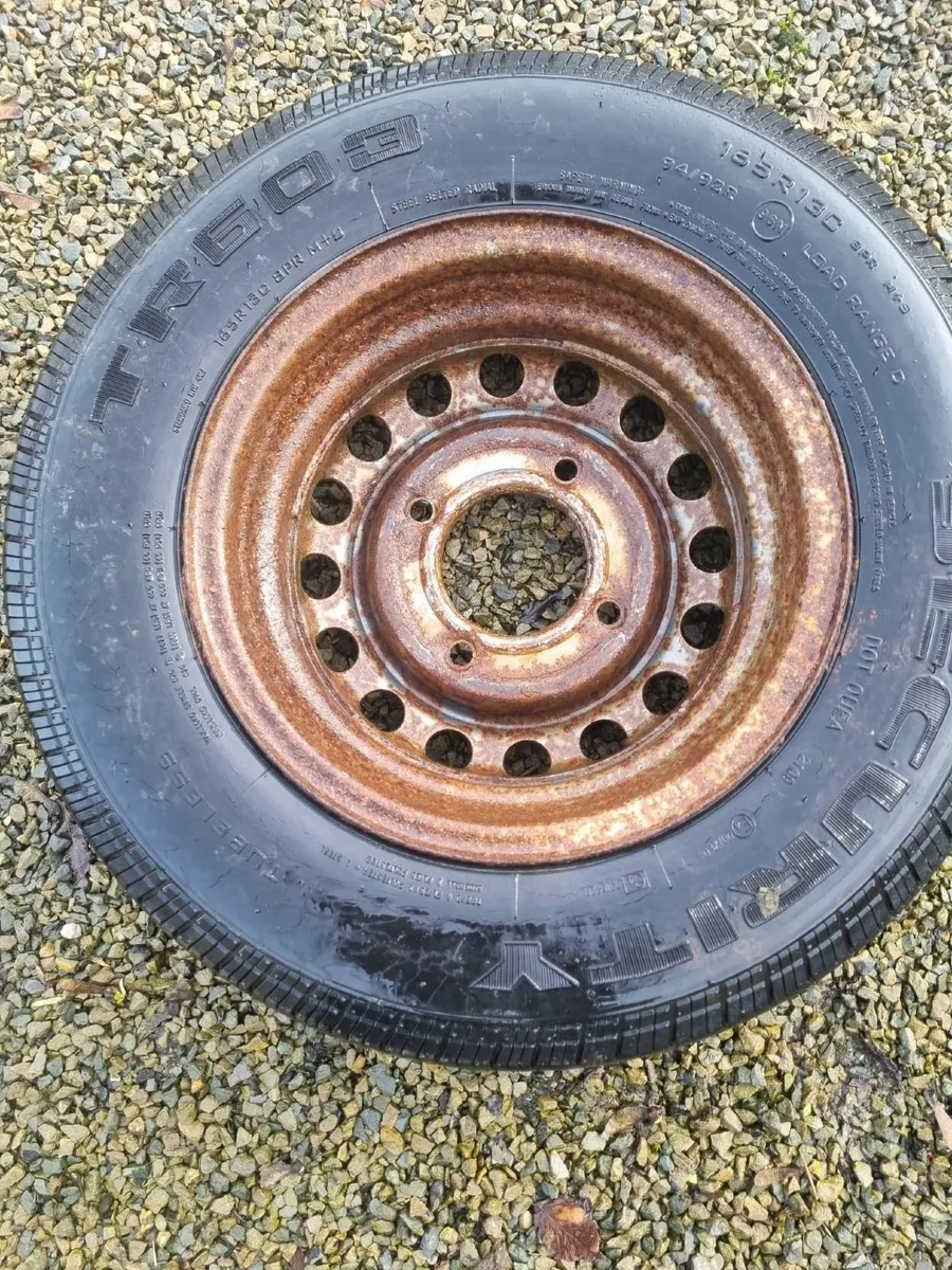 Tyre and Rim 165 R13 C Trailer - Image 3
