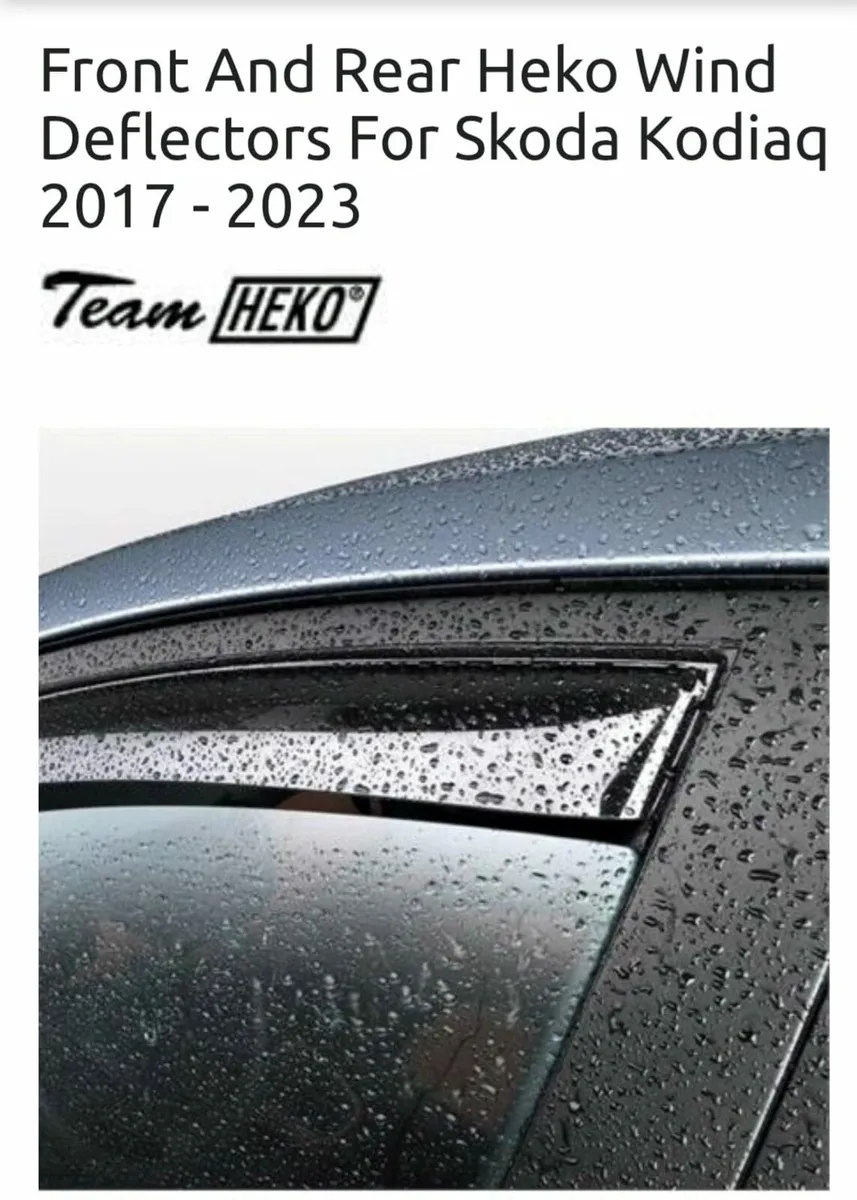 Wind Deflectors Skoda Kodiaq - Image 1
