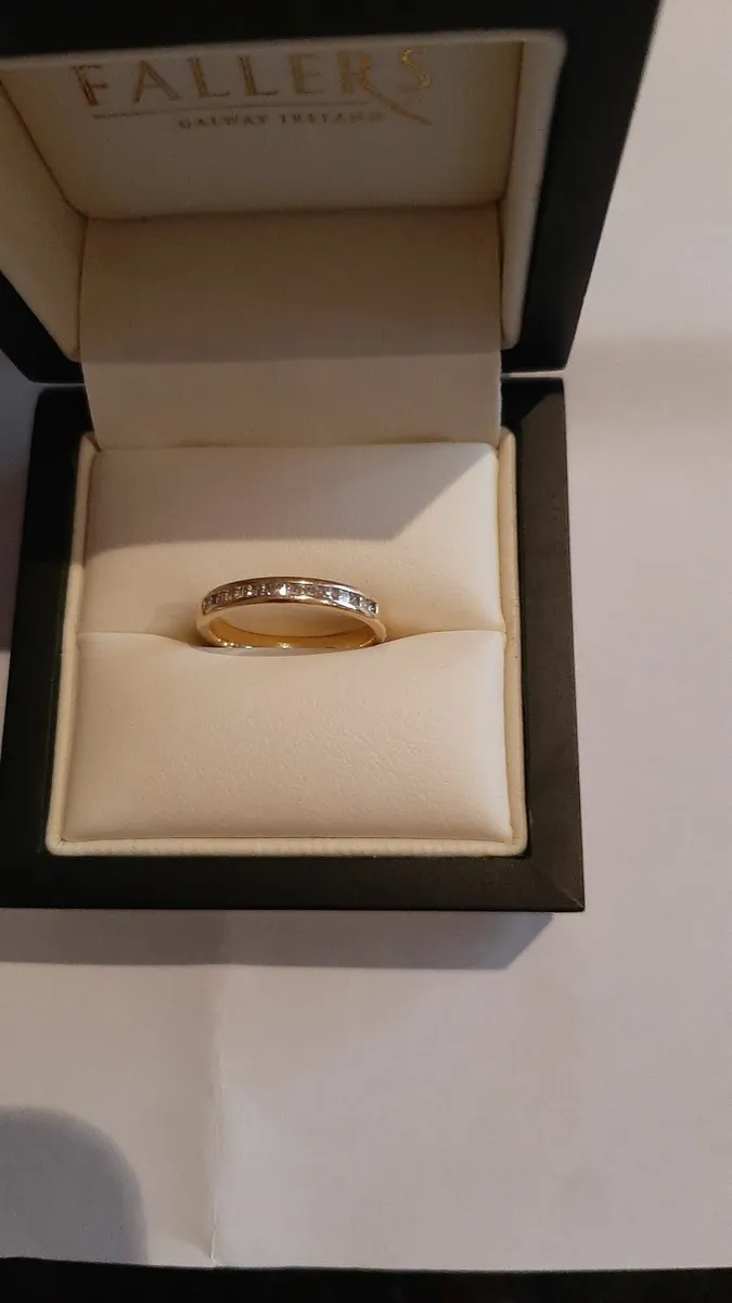 engagement and wedding ring - Image 2