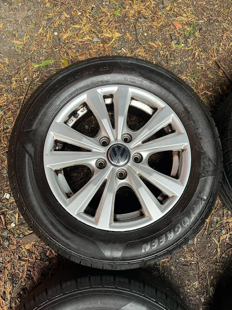 15’ VW GOLF CADDY 5x112 alloy wheels - Image 2