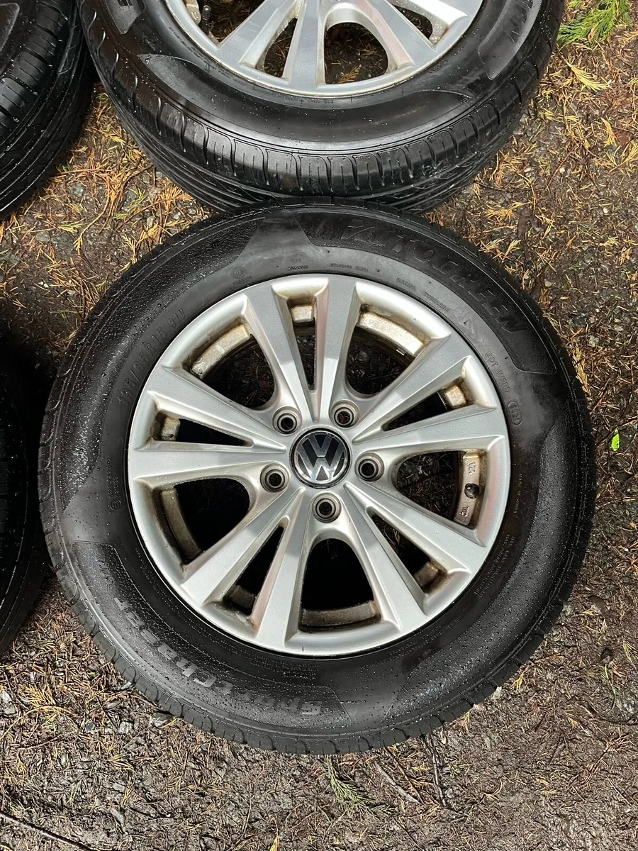 15’ VW GOLF CADDY 5x112 alloy wheels - Image 4