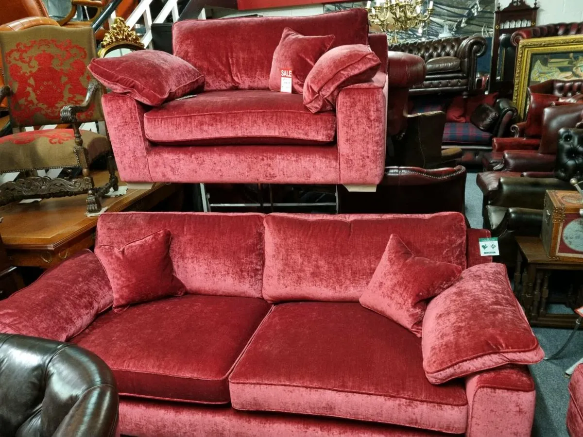 3 seater and love seat