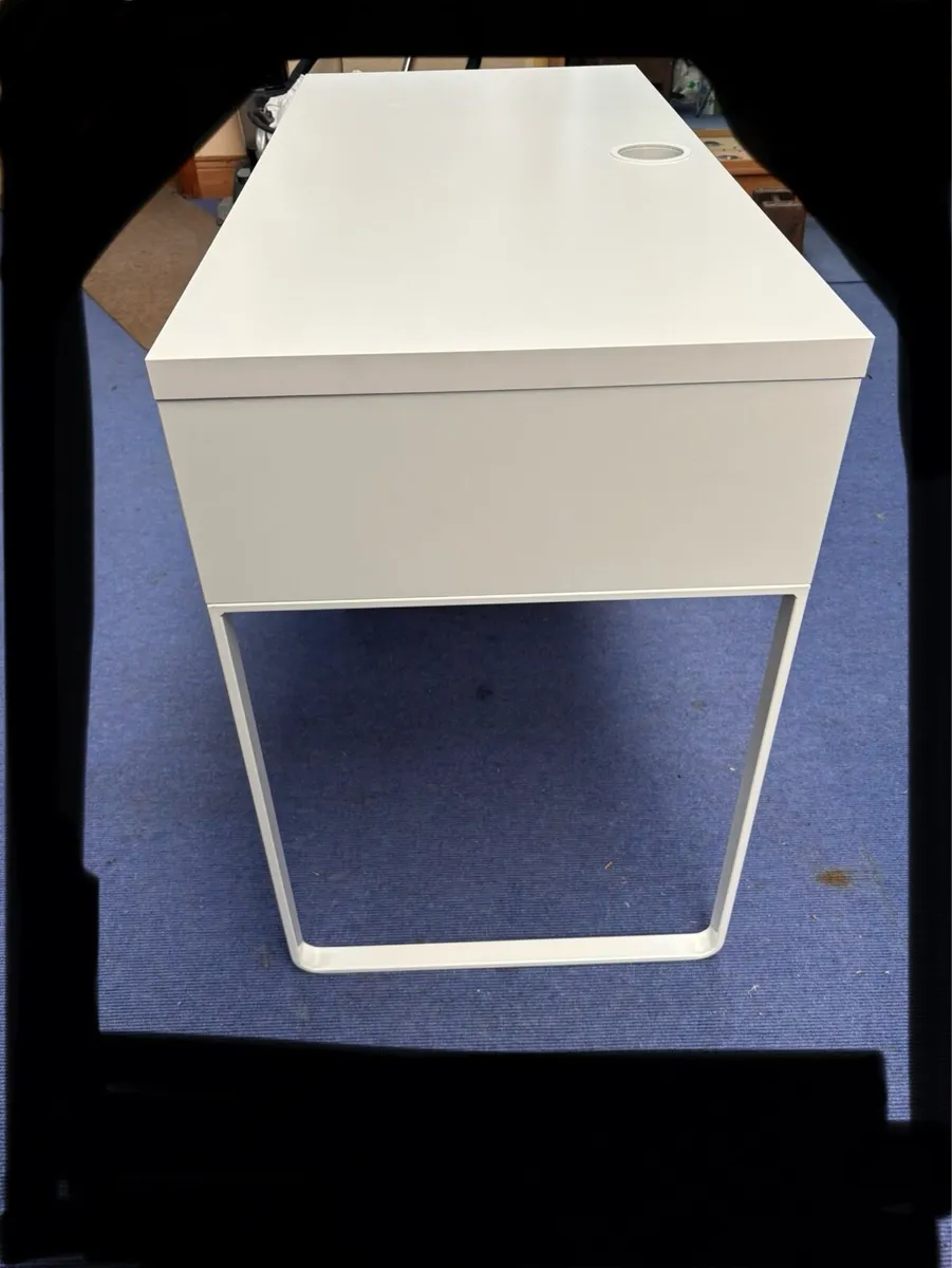 IKEA White Micke Desk - Image 3