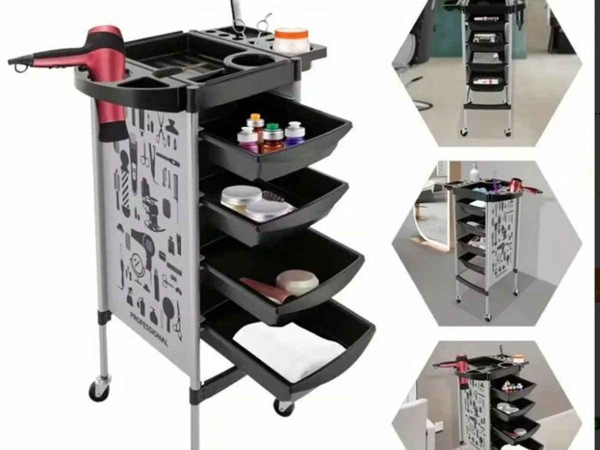 Salon Trolley Hairdresser trolley Hairdressing tro - Image 1