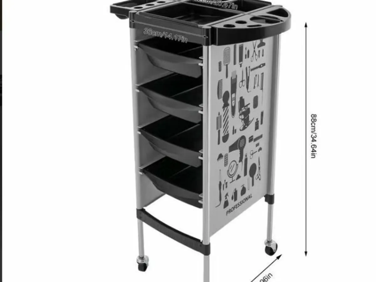 Salon Trolley Hairdresser trolley Hairdressing tro - Image 3