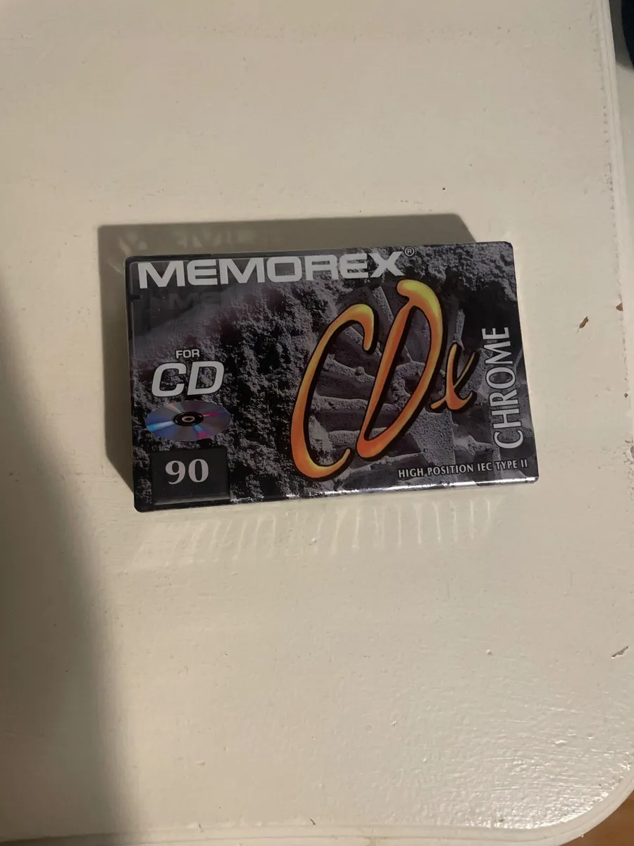 Memorex CDX Chrome 90 Cassette Sealed - Image 1