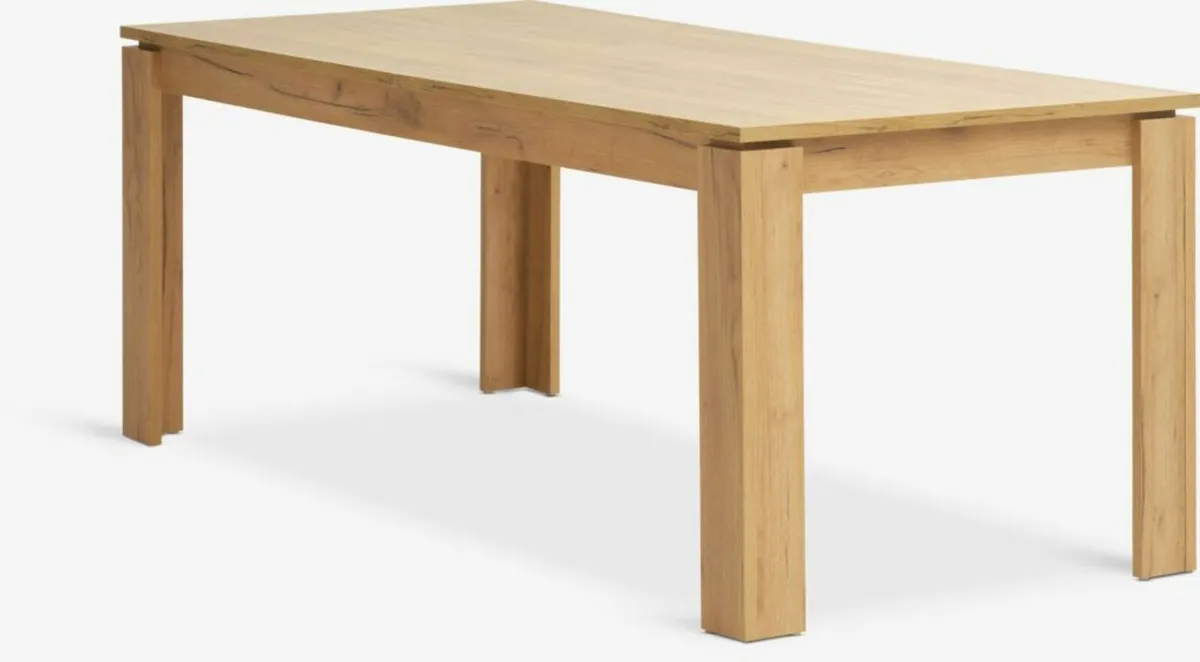 Extendable Dining Table in Wild Natural Oak - Image 3