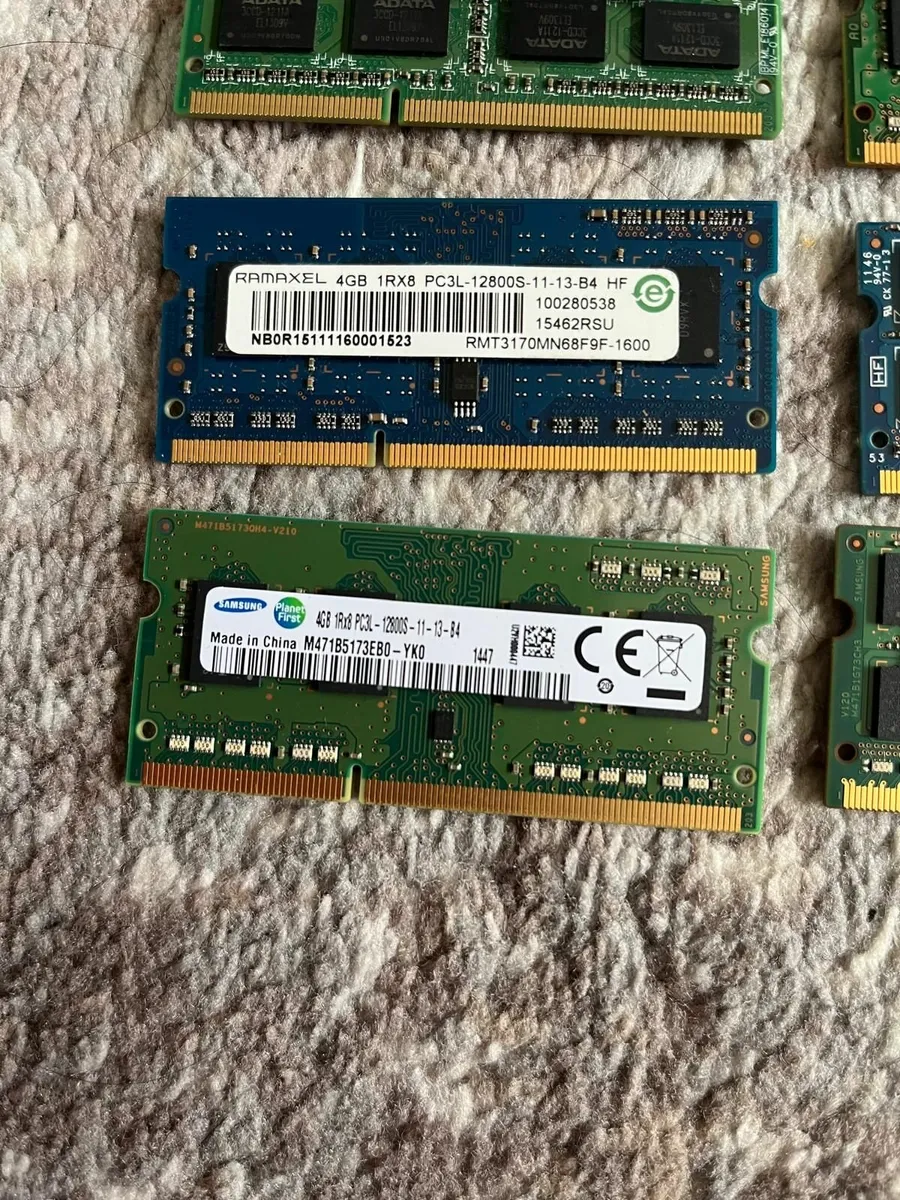 Lot of 20 RAM, DDR3 4GB (12800S, 10600S) - Image 3