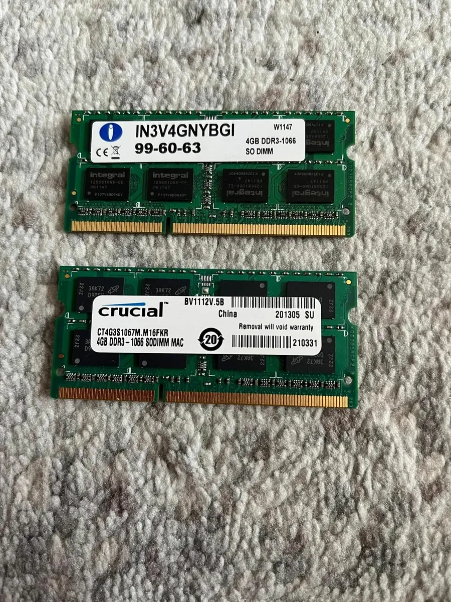 Lot of 20 RAM, DDR3 4GB (12800S, 10600S) - Image 4