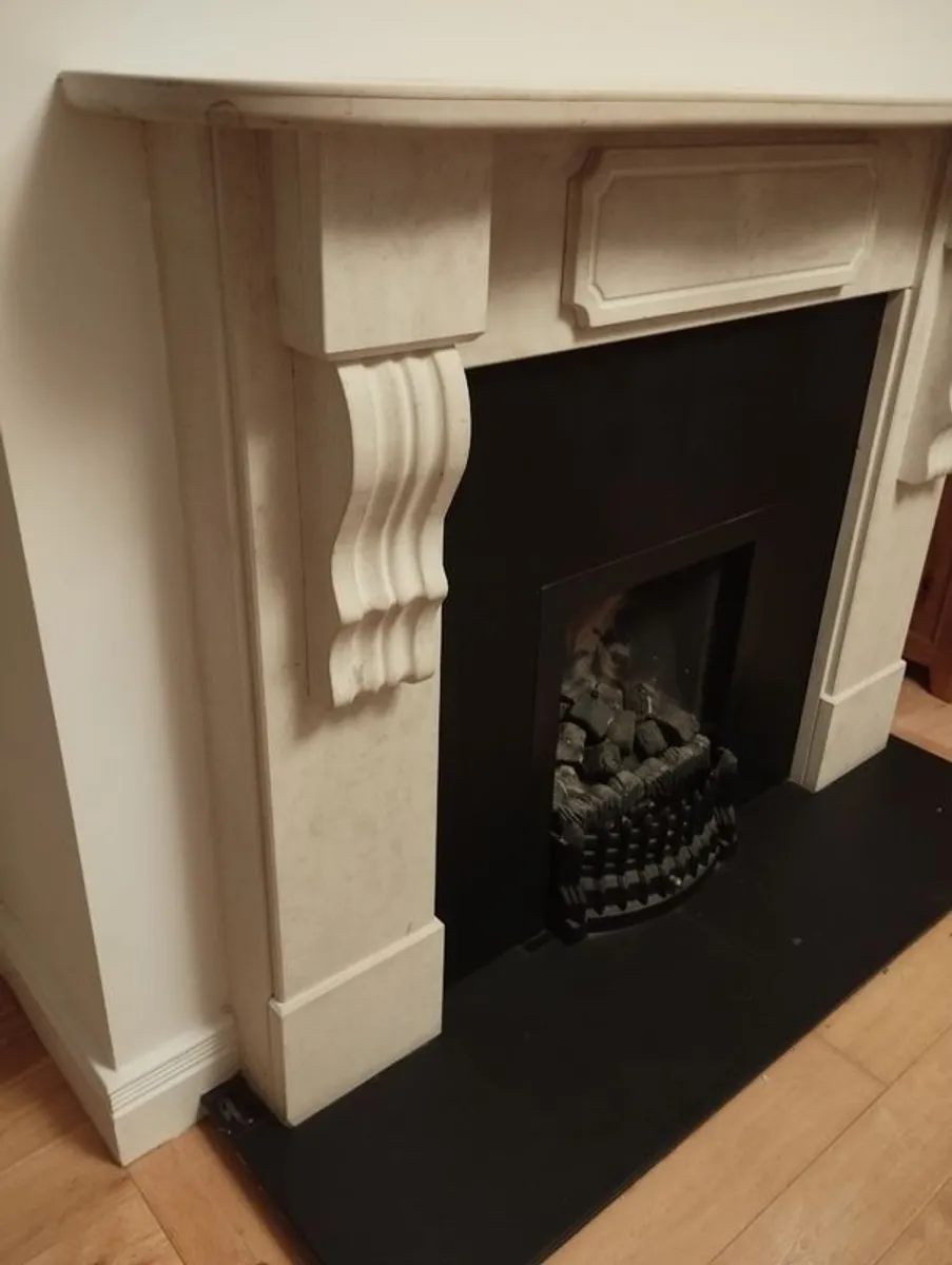 Marble fireplace - Image 1