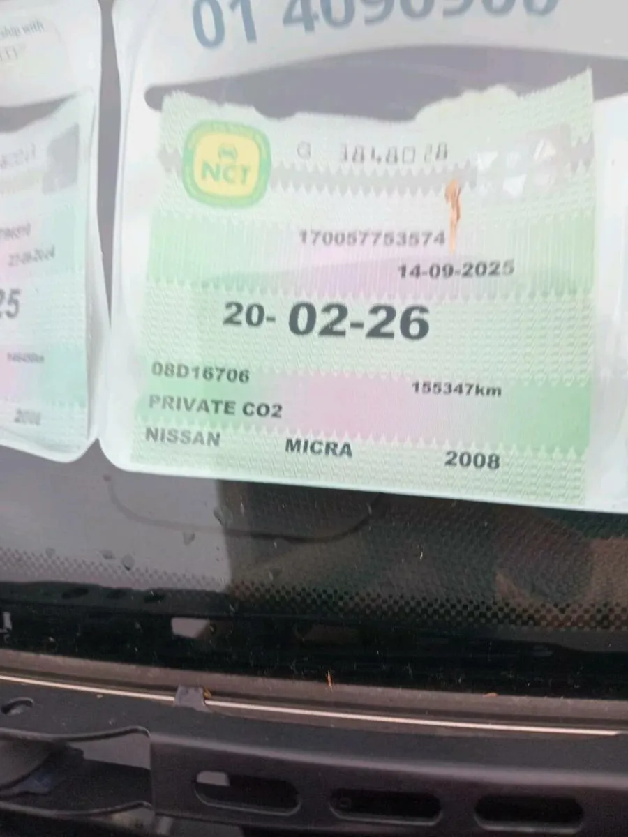 Nissan Micra 2008 NCT 02/26 - Image 4