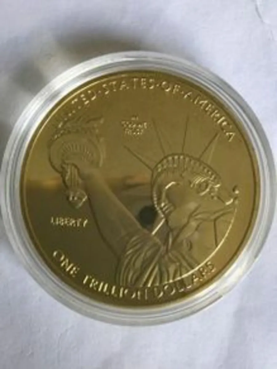 US Coin - Statue of Liberty - 1 Trillion Dollars