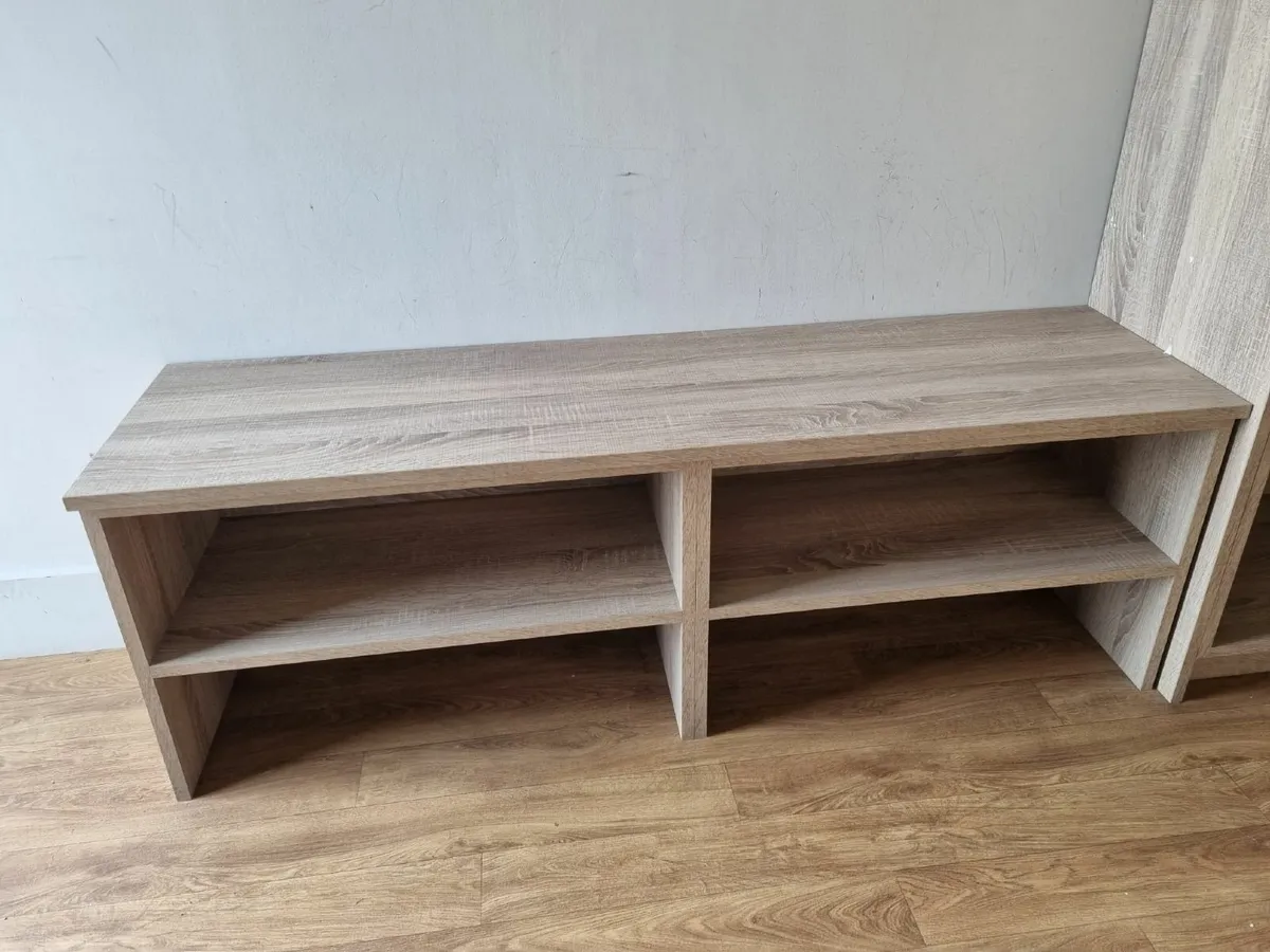 Shelving Units & Bench x 2 (Hand Made Wooden) - Image 4