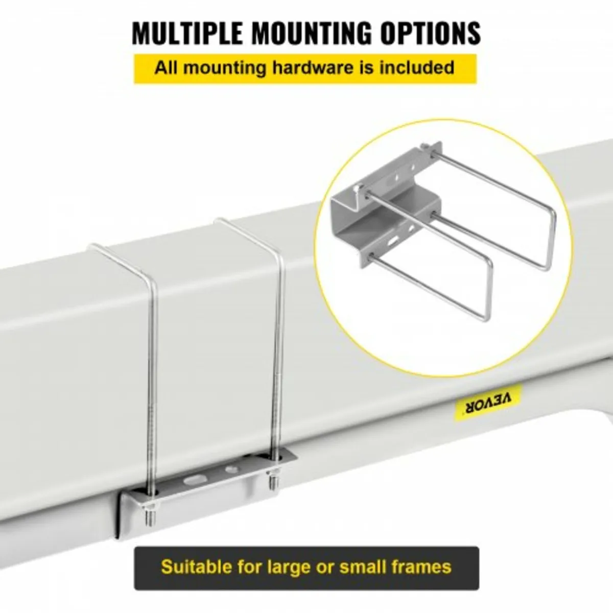 Boat Trailer Guide-ons, 46", One Pair Aluminum Tr - Image 3