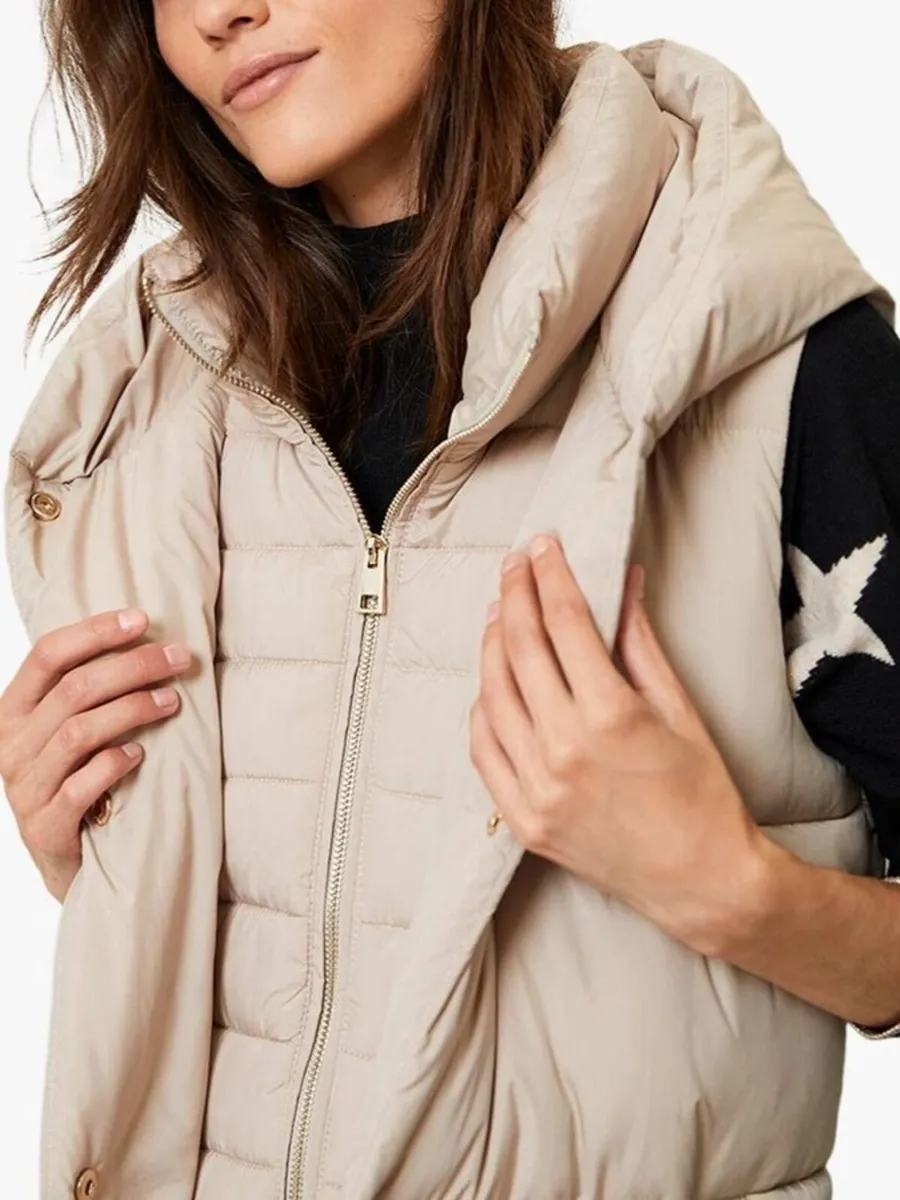 Mint Velvet Padded Longline Gilet - never worn - Image 4