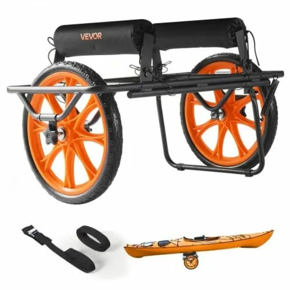 Kayak Cart, 149.7 kg Load Capacity, Canoe Cart Dol - Image 1
