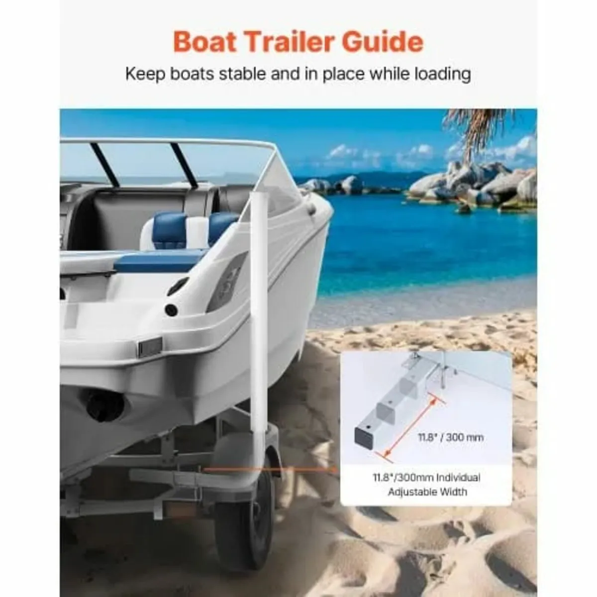 Boat Trailer Guide, 1524mm Adjustable Design Trail - Image 4