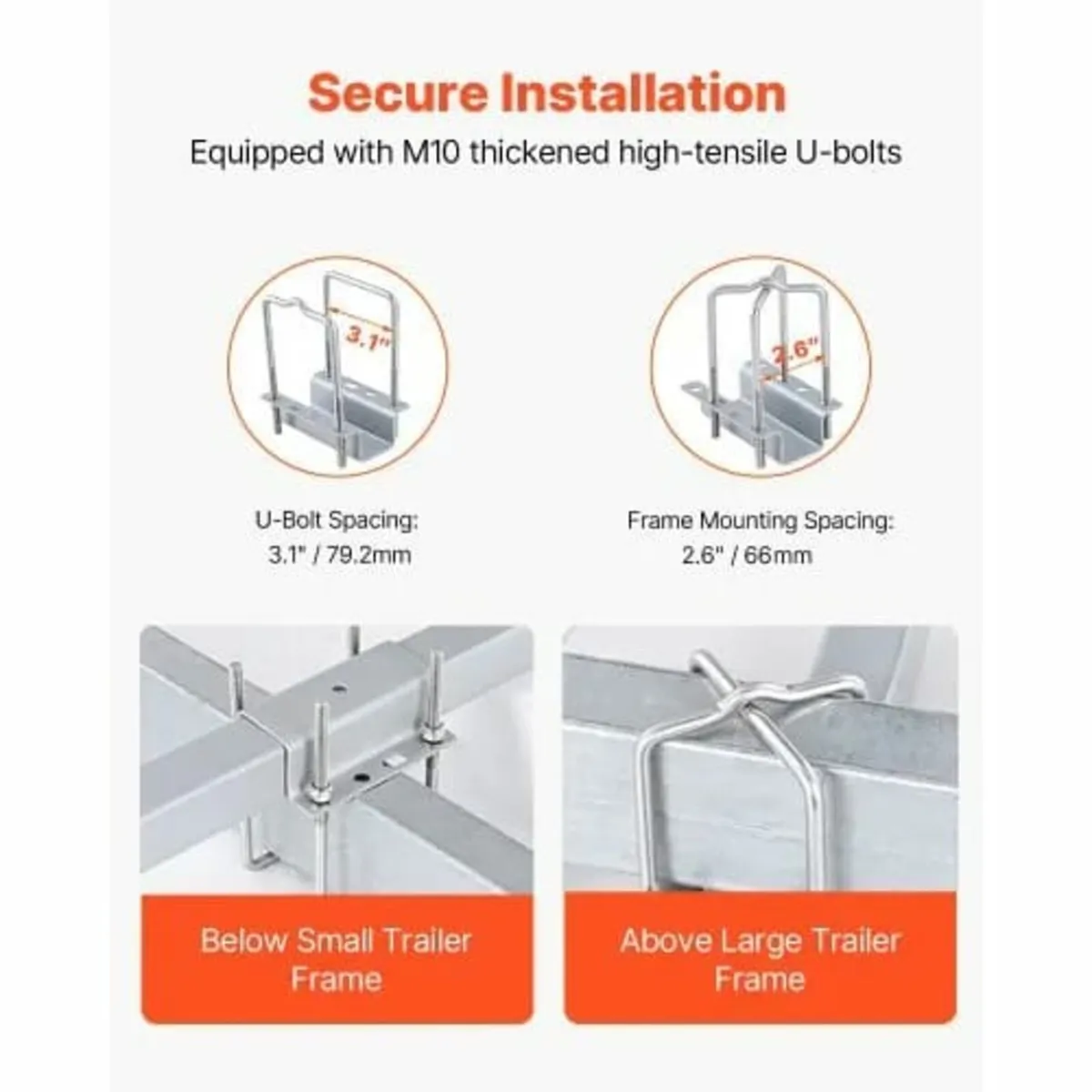 Boat Trailer Guide, 1219.2mm Adjustable Design Tra - Image 2