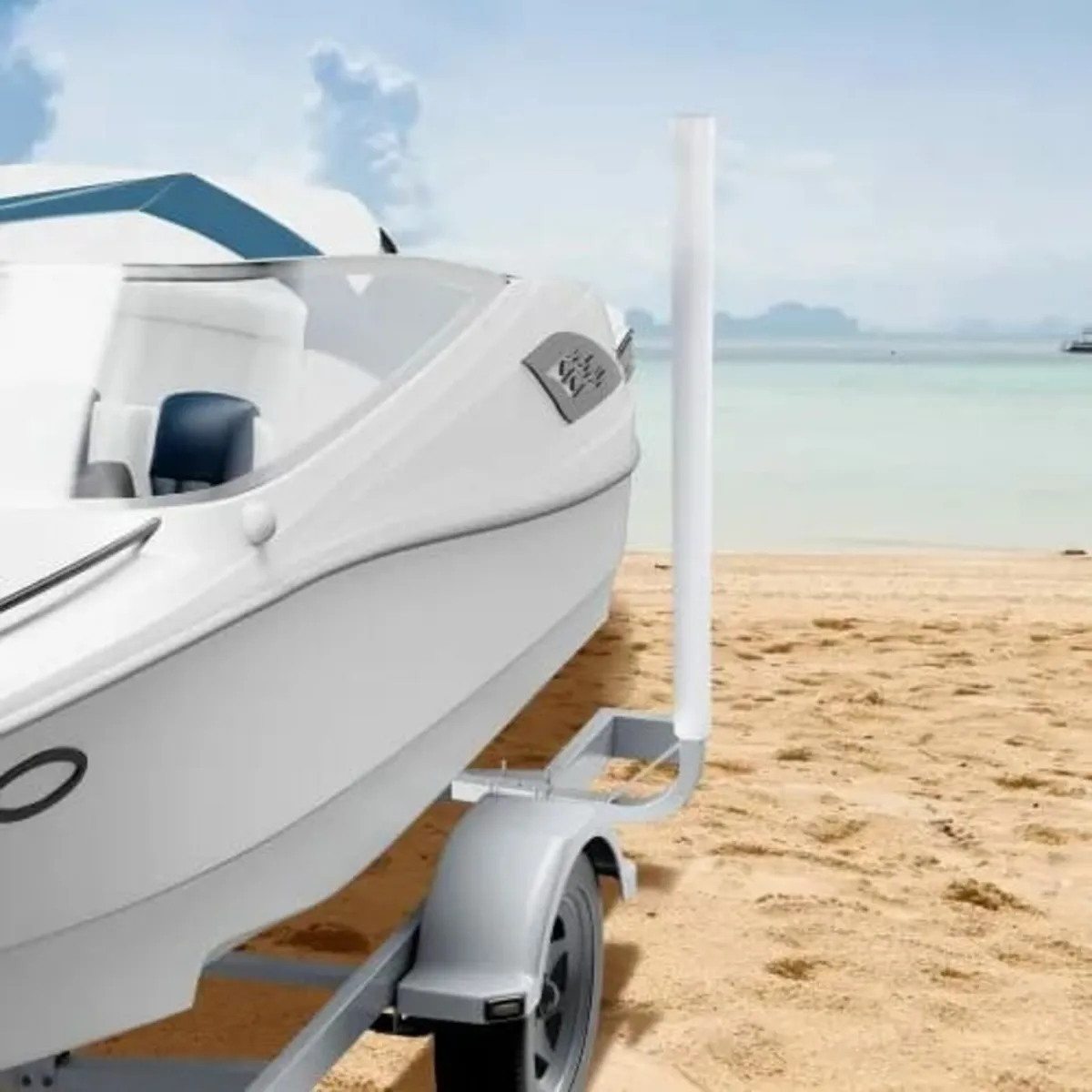 Boat Trailer Guide, 1219.2mm Adjustable Design Tra - Image 4