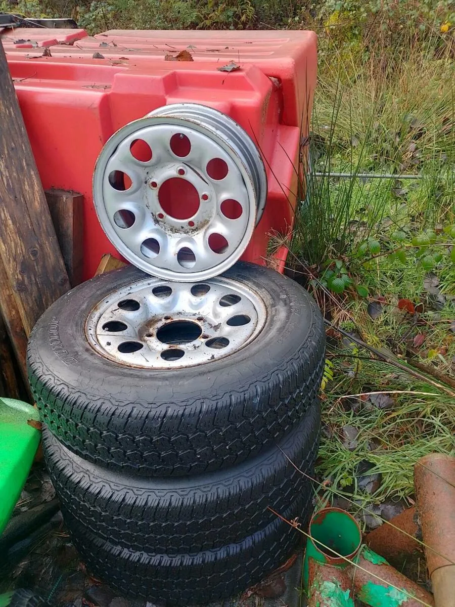 Suzuki vitara wheels steel 15" - Image 2