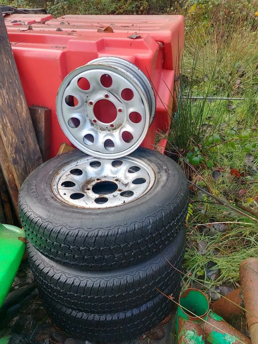 Suzuki vitara wheels steel 15" - Image 3