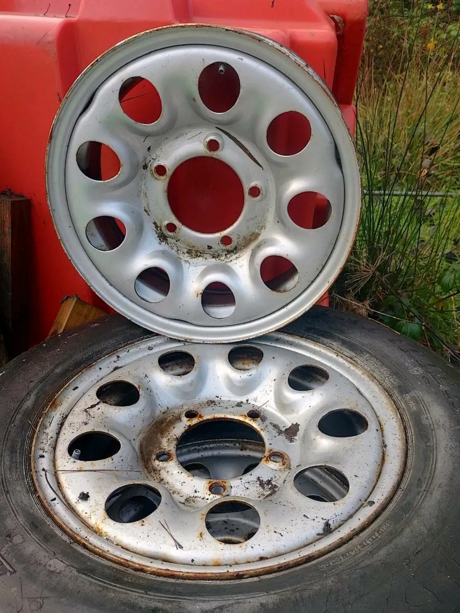 Suzuki vitara wheels steel 15" - Image 1