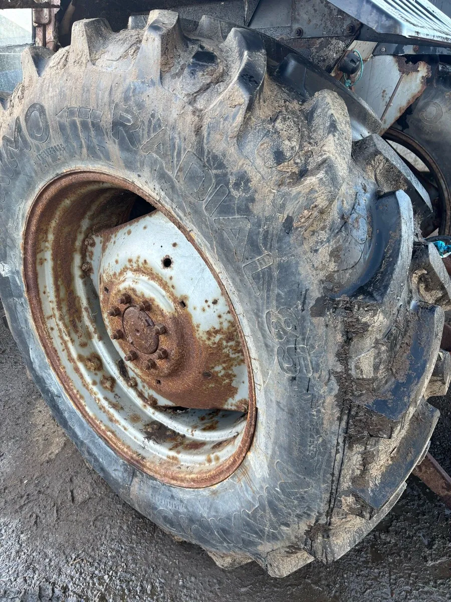 Complete set of rims with tyres 390 Massey - Image 1