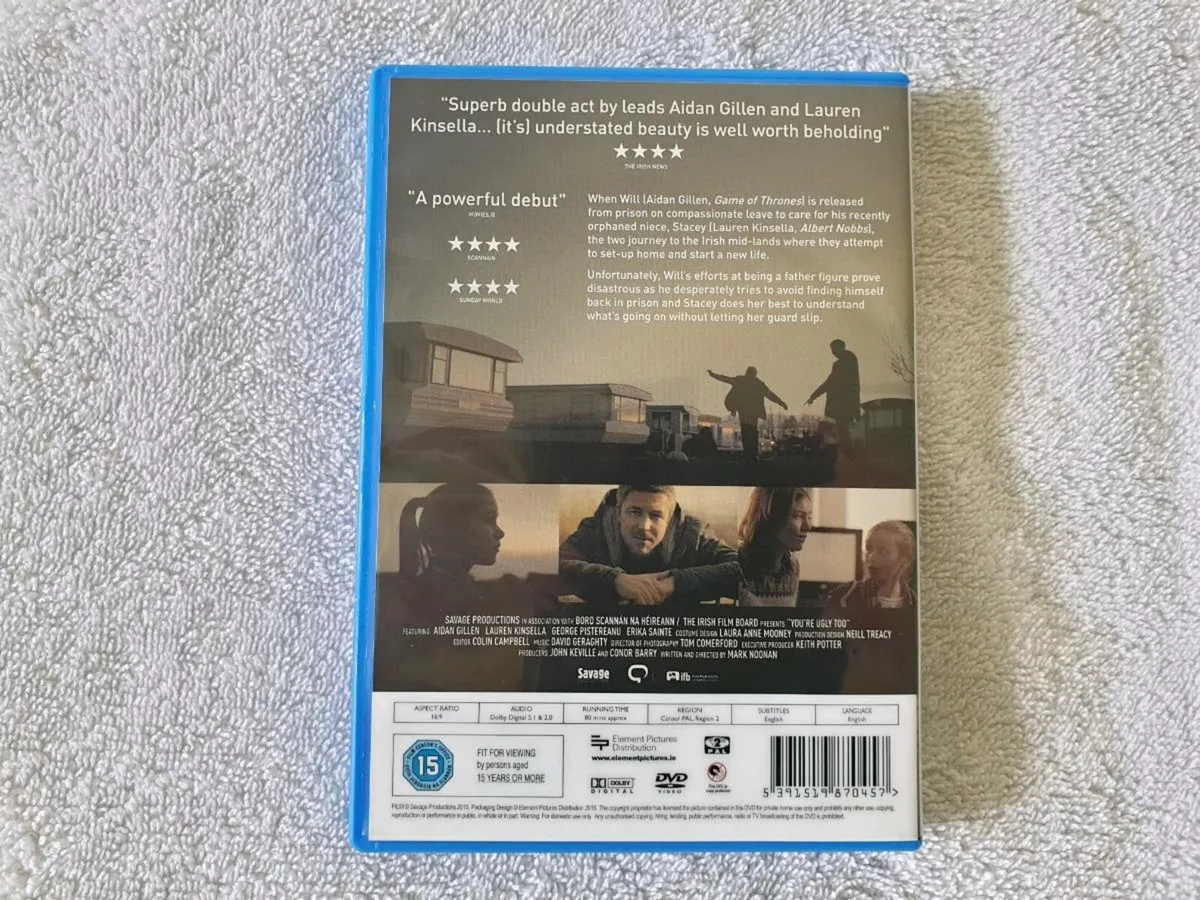 You're Ugly Too 2015 Mark Noonan DVD Aidan Gillen - Image 2
