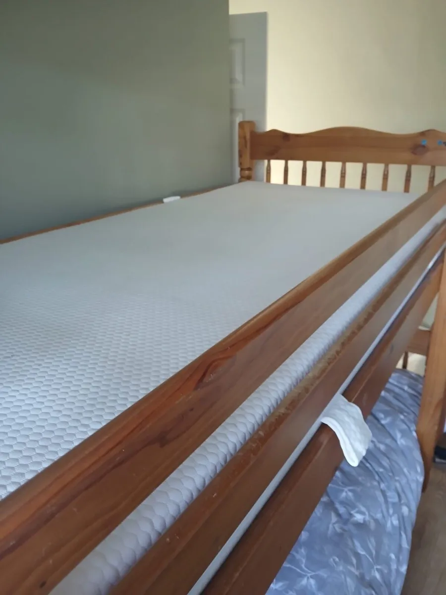 Bunk Bed  & Brand New Mattress x 2 - Image 2