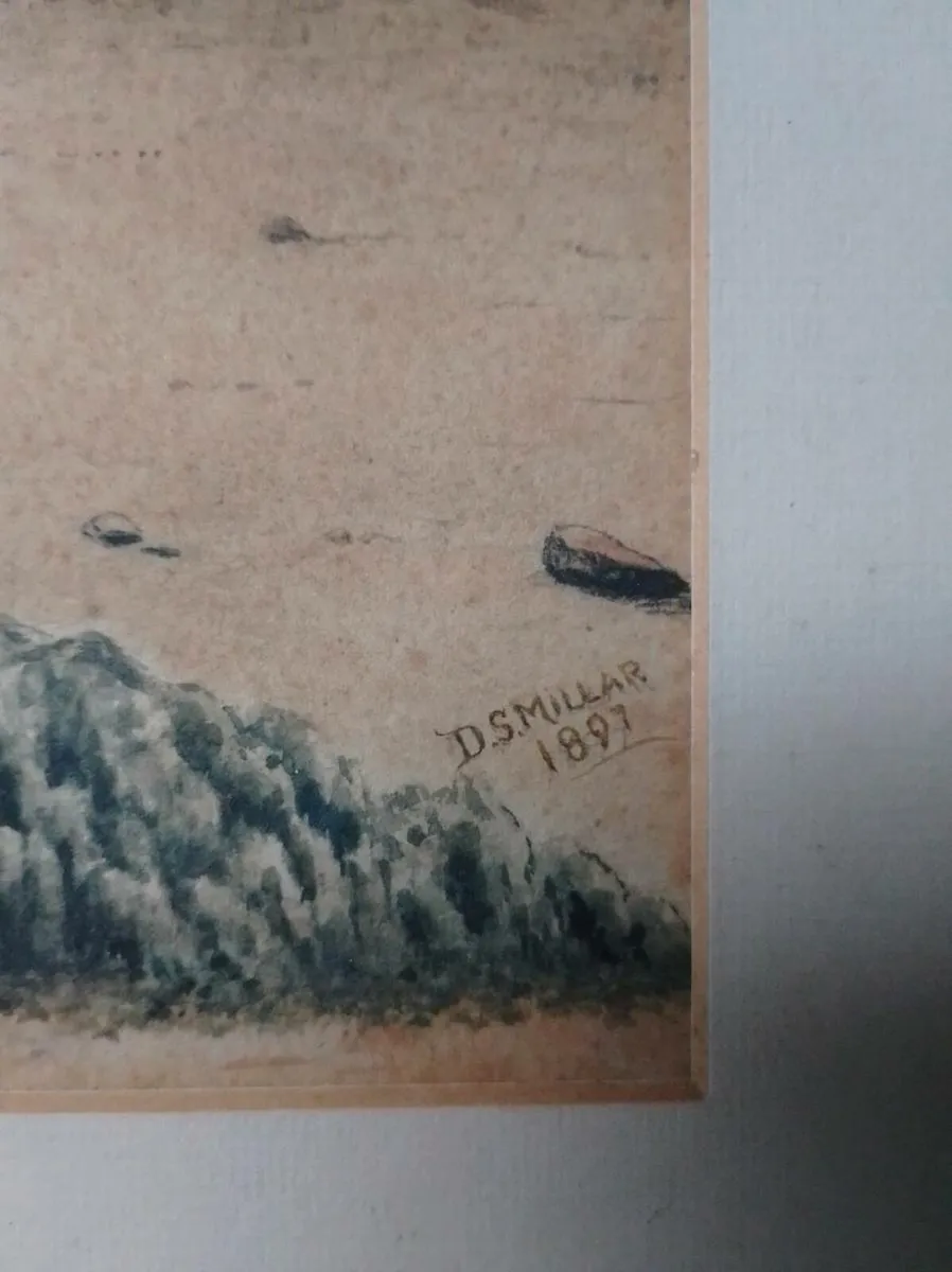 1897 D.S Millar Painting - Image 2
