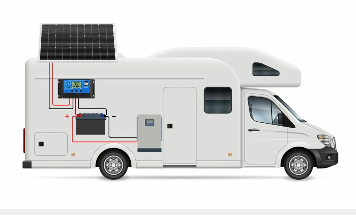 4 x 100W Solar panels for cruiser boat camper shed - Image 4