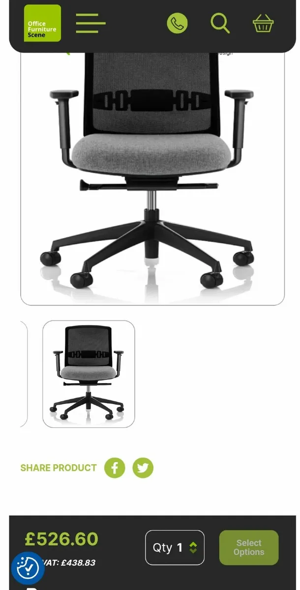 Boss Vite Swivel Office Chair - Image 2