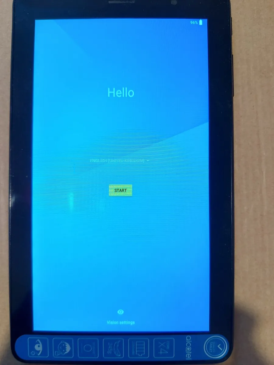 Alcatel 7 inch Tablet, Model 8068_EEA, 16GB - Image 4