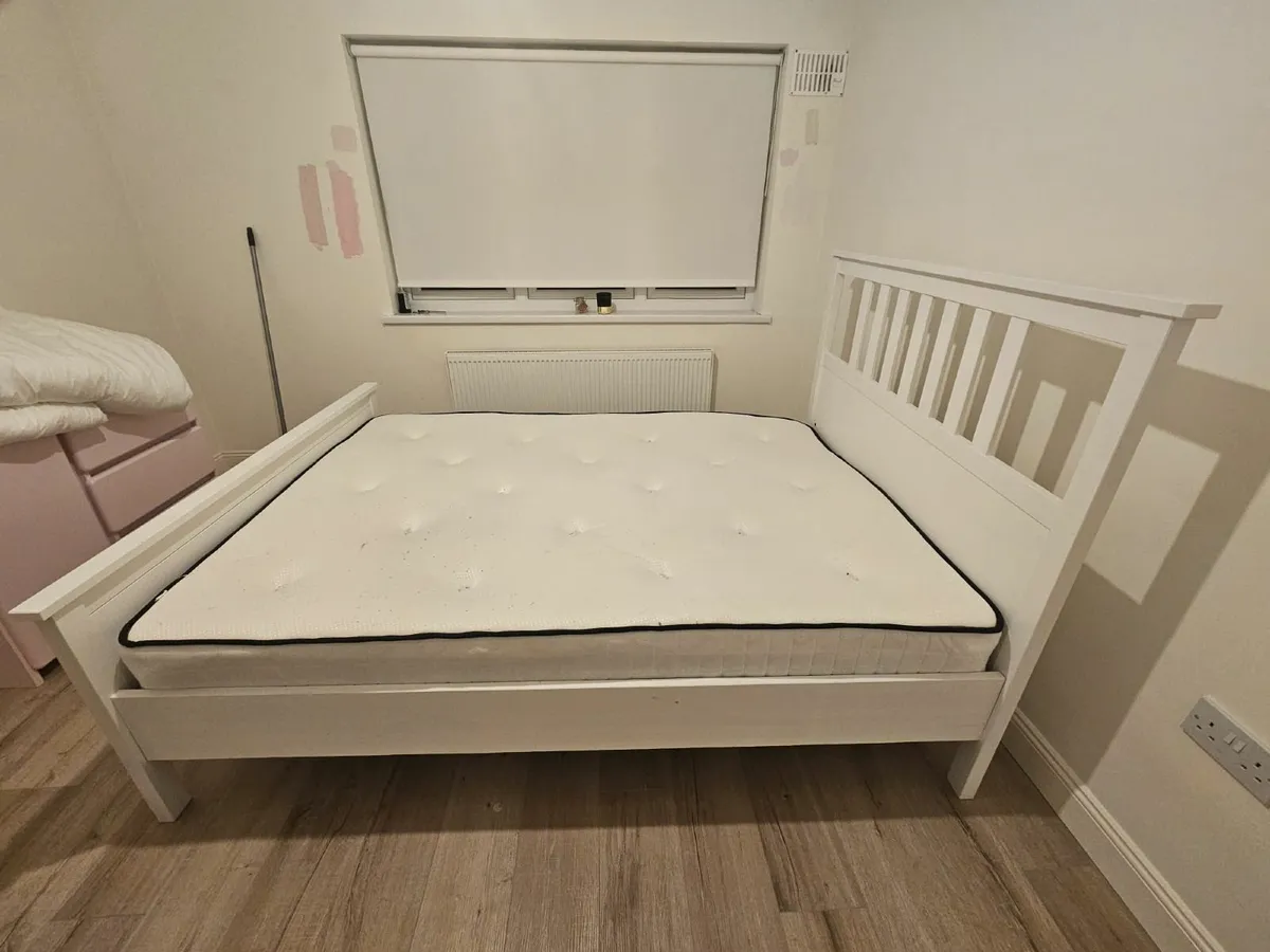 HERMES IKEA BED WITH MATTRESS - Image 1