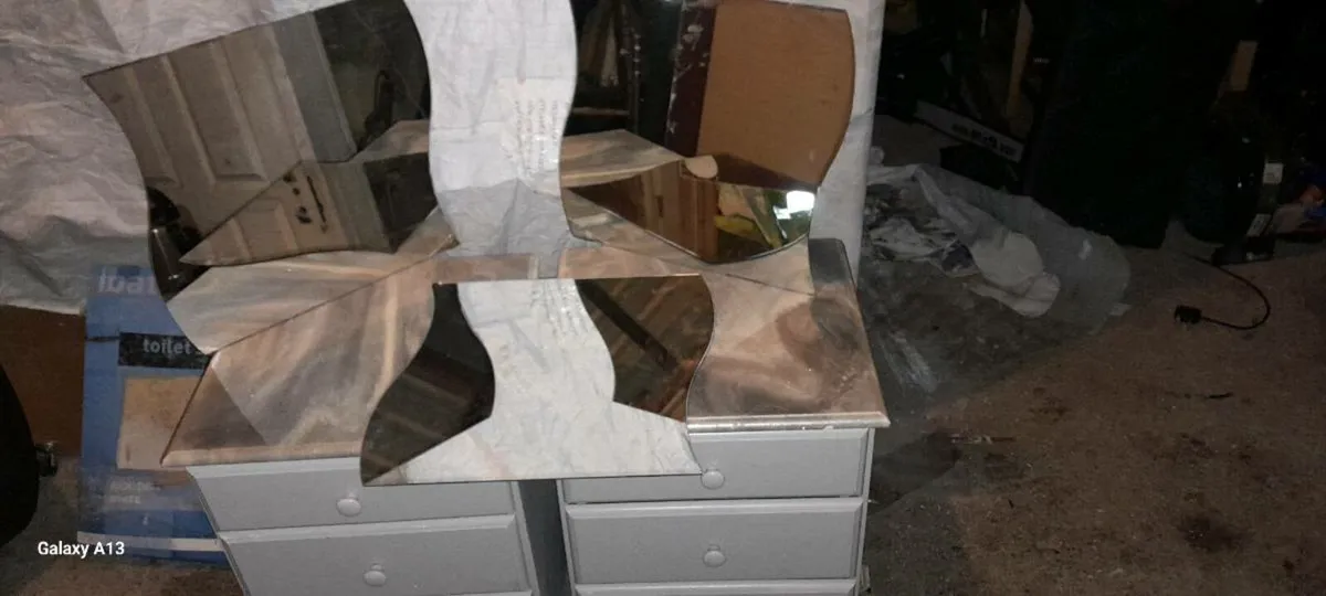 Selection of Mirrors heaters ad bedside lockers - Image 2