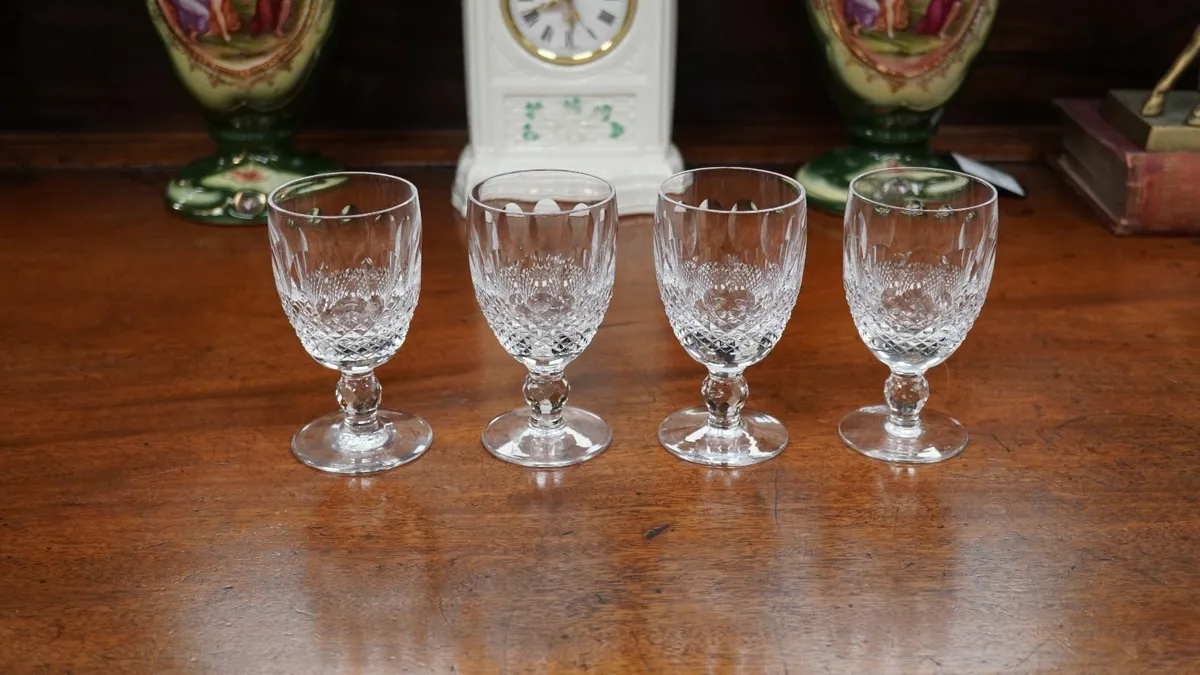 Waterford Crystal Wine Goblets - Image 1