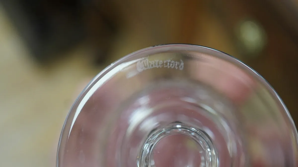 Waterford Crystal Wine Goblets - Image 4